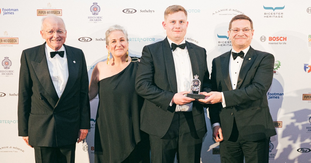 CASTLE COMBE AUTUMN CLASSIC WINS ‘COMPETITIVE EVENT’ ACCOLADE AT ROYAL AUTOMOBILE CLUB’S HISTORIC AWARDS