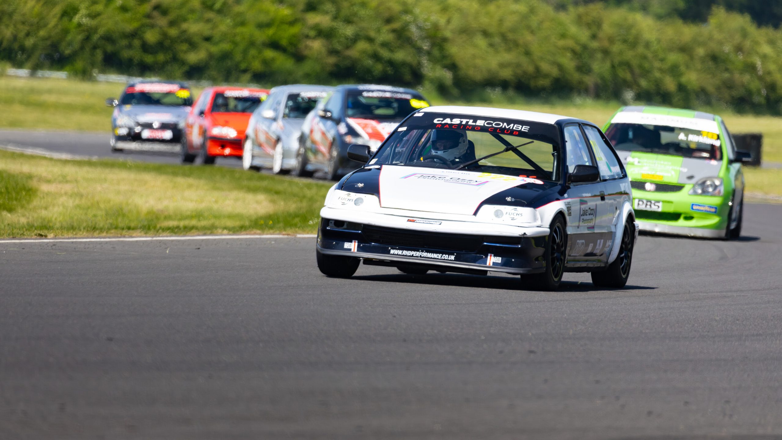 Wiltshire College students team thriving in CCRC Hot Hatch Championship