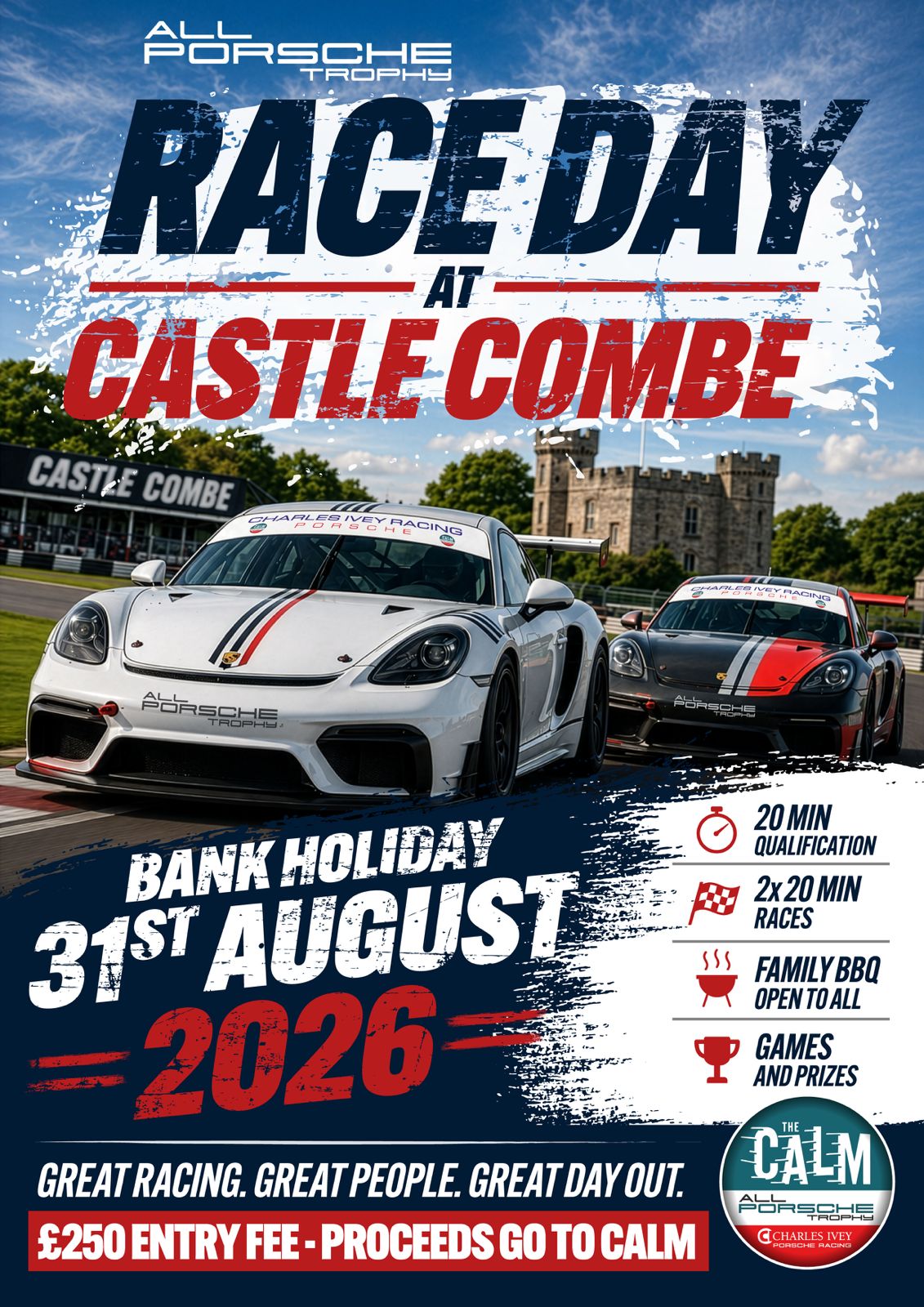 CCRC Welcomes CALM All Porsche Trophy to Midsummer Mania!